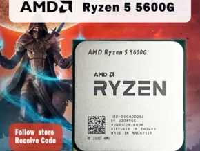 AMD Ryzen 5 5600G R5 5600G 3.9GHz 6 코어 12 스레드 65W CPU 프로세서 L3 = 16M 100-000000252 소켓 AM4