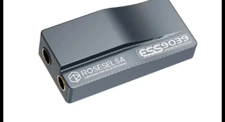 ROSESELSA RS9039 휴대용 플래그십 등급 USB DAC/AMP