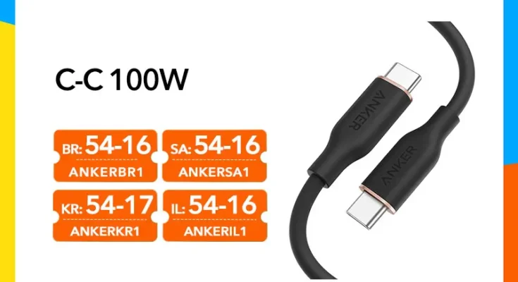 Anker Powerline III 플로우 USB C타입 케이블