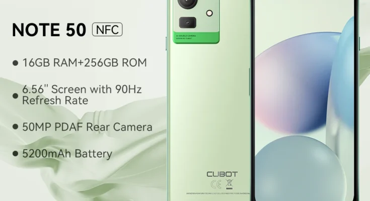 Cubot NOTE 50