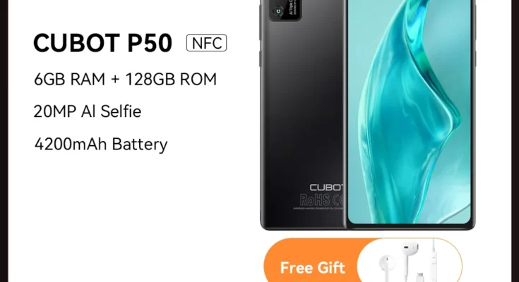 Cubot P50 듀얼 SIM 듀얼 대기