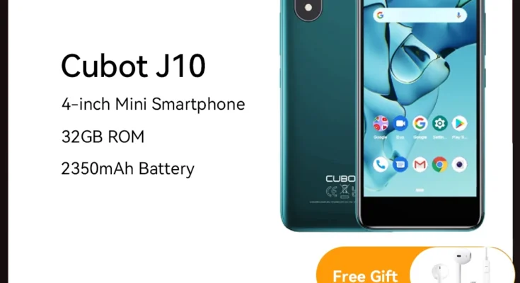 Cubot 스마트폰 4 인치 미니 Phone-J10