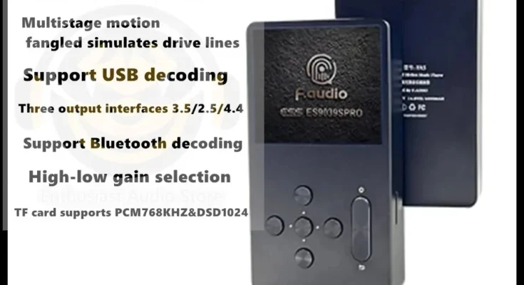 F.audio USB 디코딩 하이파이 DSD 블루투스