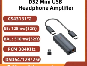 Fosi 오디오 USB DAC 헤드폰 앰프