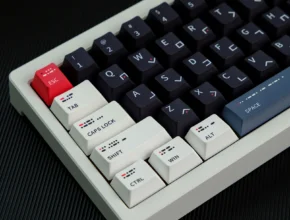 GMK 모스 코드 키캡 체리 프로필 PBT DYE-SUB 129 키 키캡