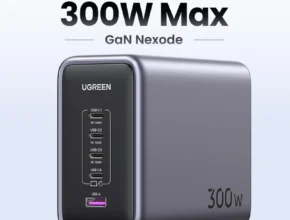 UGREEN 300W Gan 충전기 데스크탑 충전소 USB 충전기 140W Max 싱글 포트 PD3.1 MacBook Pro iPad iPhone용 급속 충전기