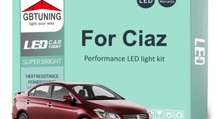 스즈키 ciaz에 대 한 10Pcs LED 인테리어 전구 키트 2015 2016 2017 2018 2019 2020 2021 자동차 led지도 돔 램프 Canbus 오류 없음 100%