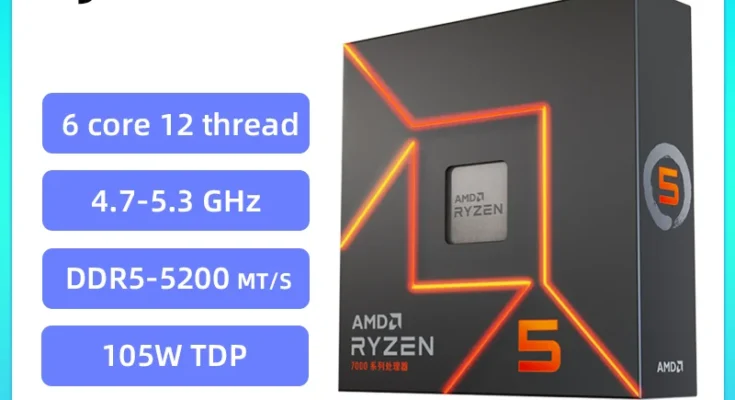 AMD Ryzen 5 7600X R5 7600X 4.7 GHz