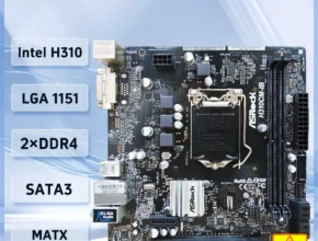 ASRock H310CM-IB 마더보드 LGA1151Intel H310 DDR4 32GB Micro ATX 지지대 9 세대 및 8 세대 코어 i5-9400F 8500 9700F i9-9900 CPU