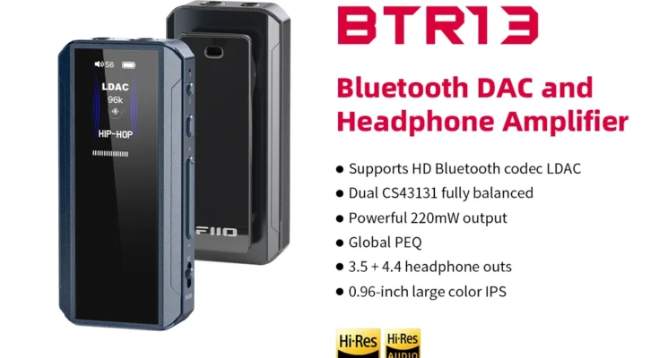 FiiO BTR13 블루투스 헤드폰 앰프