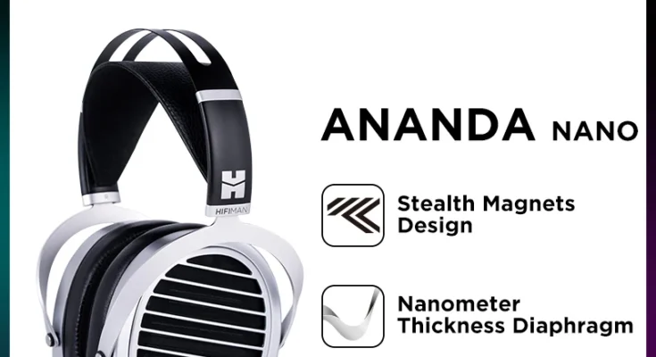 HIFIMAN ANANDA 나노 오픈백 평면 마그네틱 하이파이 헤드폰