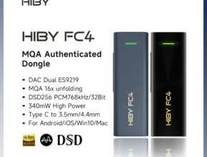 HiBy FC4 MQA 16X 동글 타입 C USB DAC 오디오 HiFi 디코더