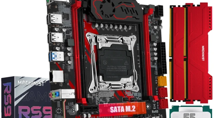 MACHINIST X99 RS9 마더보드 콤보 LGA2011-3 제온 키트