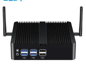 XCY 팬리스 미니 PC 인텔 코어 i7 4500U i5 4200U 기가비트 이더넷 HDMI VGA 디스플레이