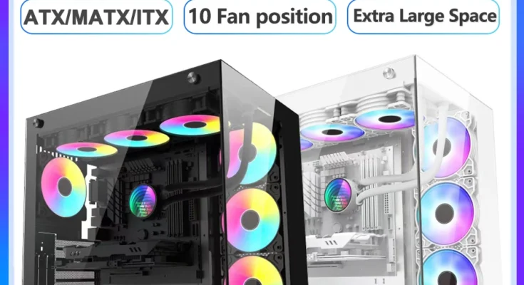 파워 트레인 씨뷰 드림 MATX ITX 컴퓨터 케이스